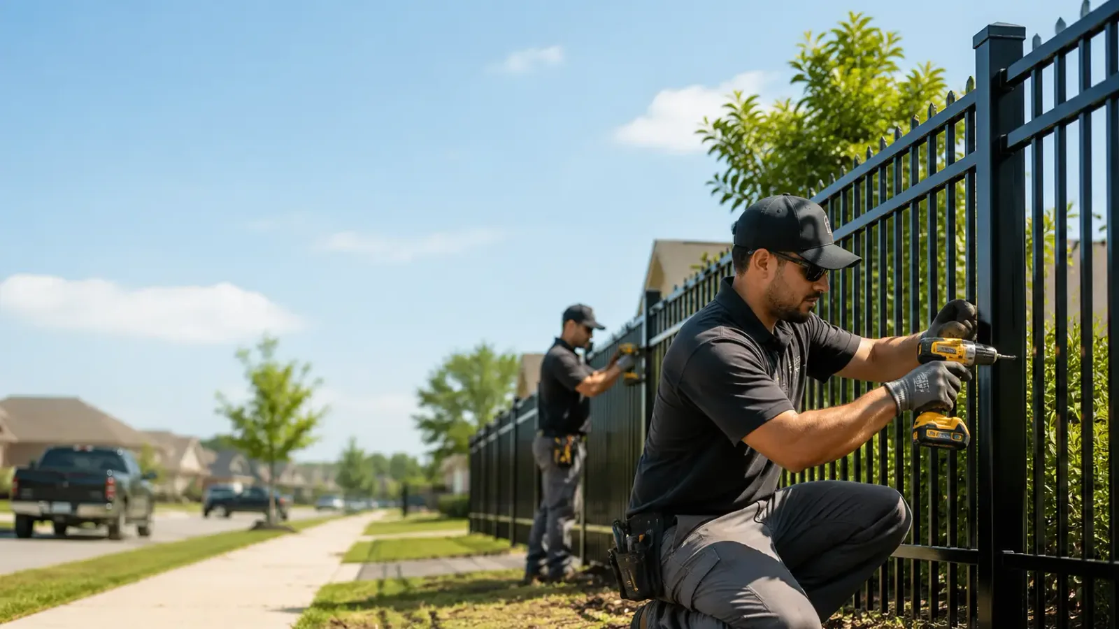 Metal Fence Installation in Columbia, VA